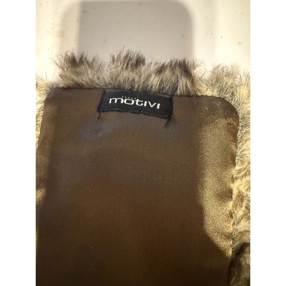 Motive Faux Fur Collar Women’s Detachable Scarf Shawl Wrap Winter Fashion Access - Picture 4 of 4